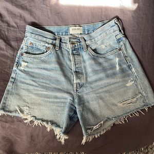 Agolde Parker long shorts